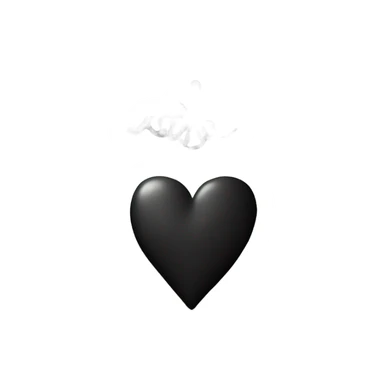 vintage valentine’s day card black sticker