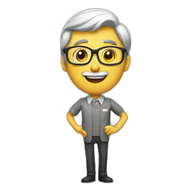 a teacher who goes "mmmmhhhhaaaa" sticker