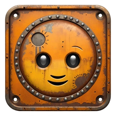 Create a Discord server icon that shows 'DUBS' based on the Rust video game. sticker