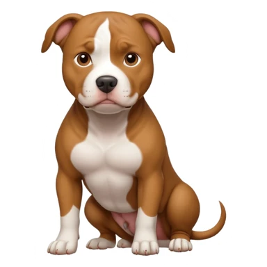 pitbull dog sticker