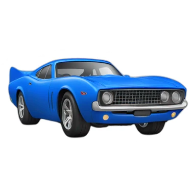 flash mcqueen blue sticker