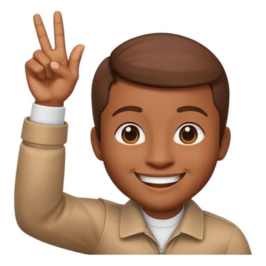 My Memoji giving Shaka sticker