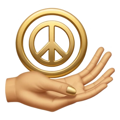 Un ovni qui fait le signe jul sticker