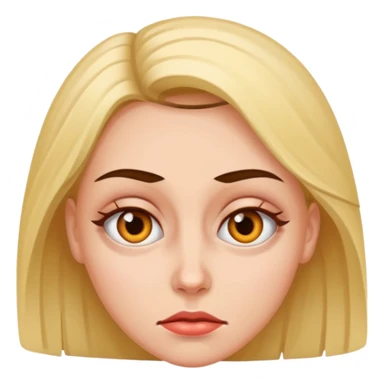 Stupid bitch with a very bad lazy eye sticker