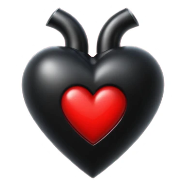 gothic animated heart sticker