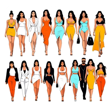 Josh King Madrid JetSet, Tefi Valenzuela, Ana Cheri, Valeria Orsini, Timiree, Kim Kardashian , Kylie Jenner, Narmin Assira, Jamie Maelani, Ashley Flores, Dan Fleyshman, DanielG, Shelby Sapp🔥🔥🔥 sticker