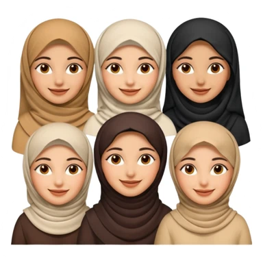 arabic women sticker