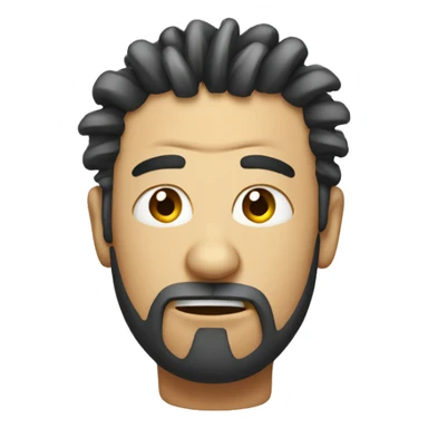 Overworked Dread head  sticker