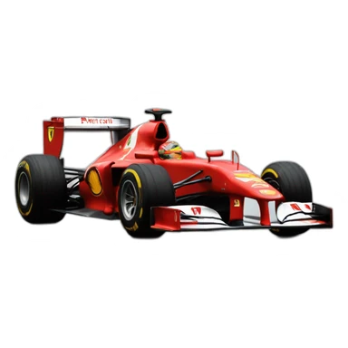 F1 car ferrari sticker