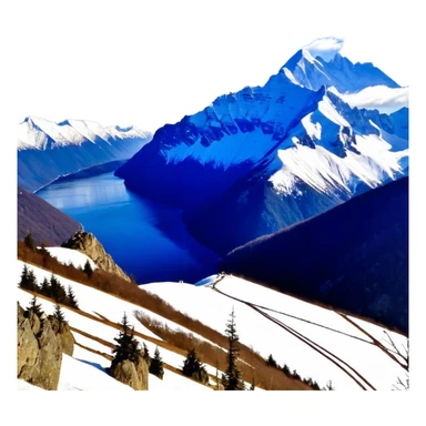 Синий кимоно дзюдо sticker