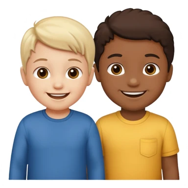 two toddlers sticker