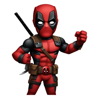Deadpool wolverine sticker