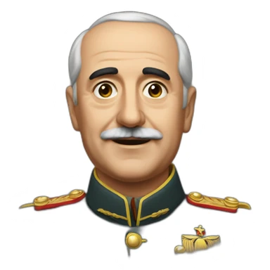 Francisco Franco sticker