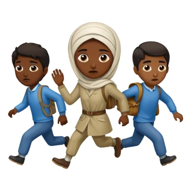 fleeing Iranians sticker