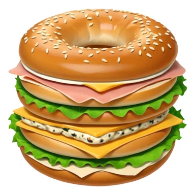 Bagel Sandwich sticker