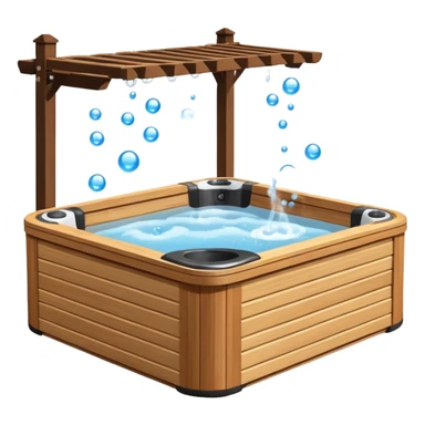 outdoor hot tub sticker