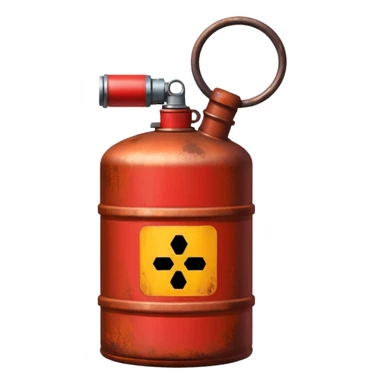 petrol canister sticker