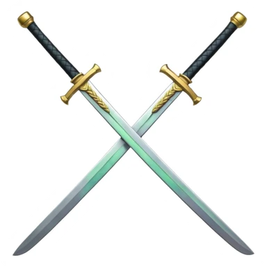 Las tres katanas de roronoa zoro sticker
