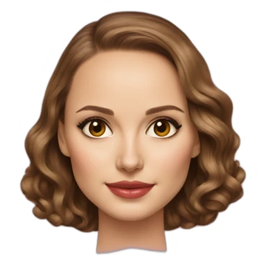 Beautiful natalie portman sticker