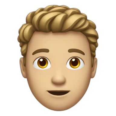 Un jeune homme qui est en retard  sticker