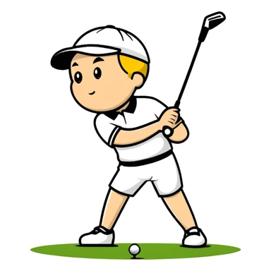 Golf sticker