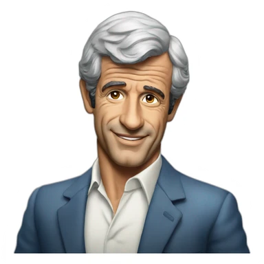 jean-paul belmondo sticker