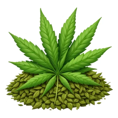Weed only sticker