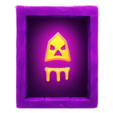 Nether Portal neon light sticker
