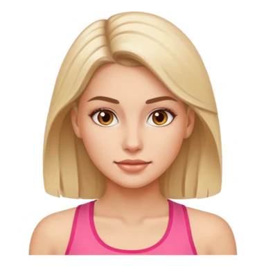 fitness pretty woman sticker