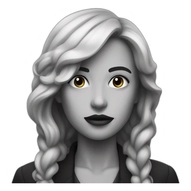 noir bien mafe sticker