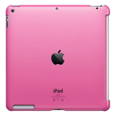 iPad 11 air with a pink case sticker