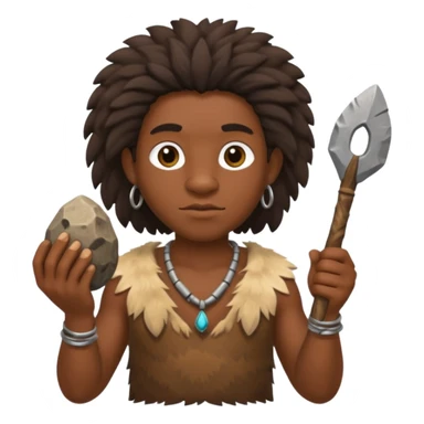 stone age artist sticker