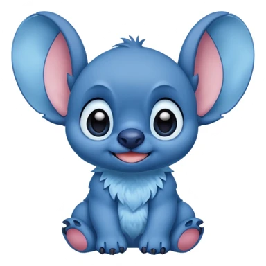 Stitch from lilo and stitch sticker
