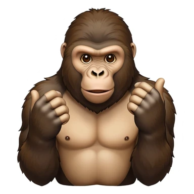Gorilla tag hand sticker