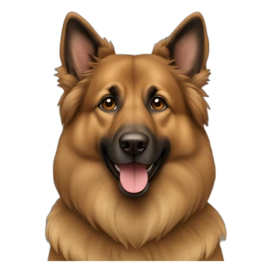 Brown-Belgian-tervuren sticker
