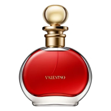 valentino perfume bottle sticker