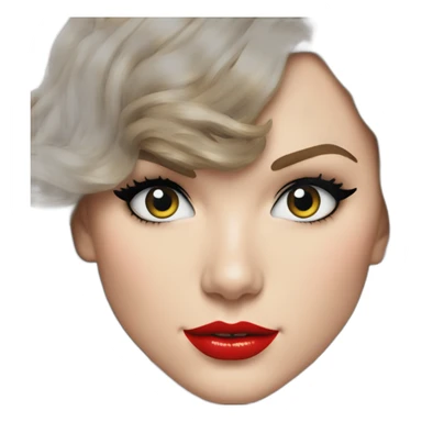 taylor swift from 1989 album cover sticker