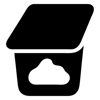 A sauce in a fast food packaging sticker