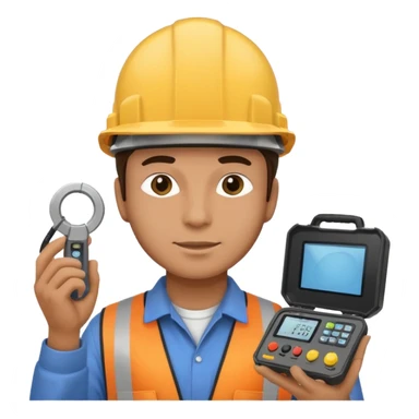 chef opérateur contrôle non destructif homme sticker