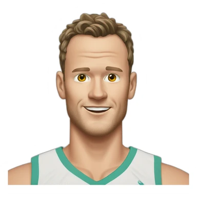 Jonathan Toews as a beach bum sticker