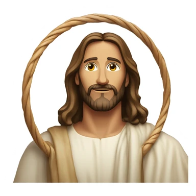 Jesus Christ hooping  sticker