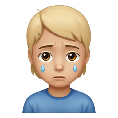 child with Shame - painful feeling from consciousness of guilt or dishonor sticker