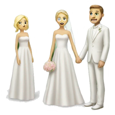 Wedding arch sticker