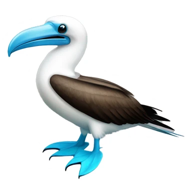 blue footed booby sticker