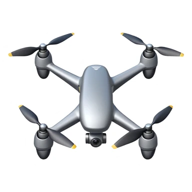 Drone – Quad-copter with spinning propellers sticker