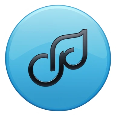 Tik tok mavi tik sticker