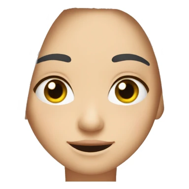 Cara triste con una mascara feliz  sticker