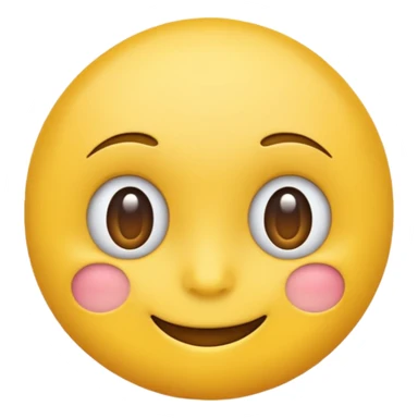 Yellow emoji giving a side eye sticker