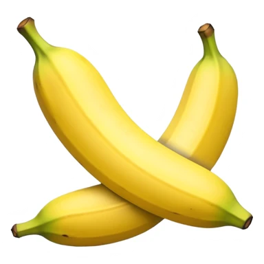 Banana wrapped in small glowing lights. sticker