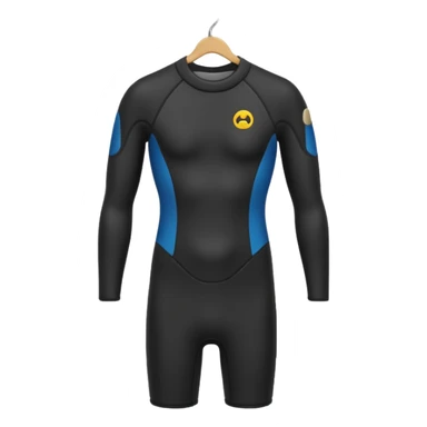 wetsuit hang on a hanger sticker